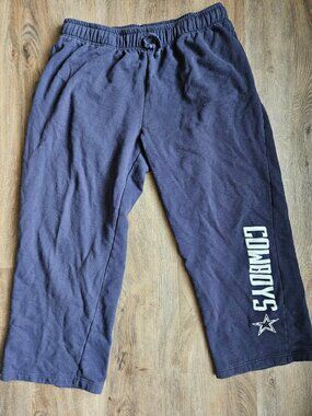 Dallas Cowboys Sweatpants Mens 2XL XXL Navy Blue NFL Football Fleece Joggers.